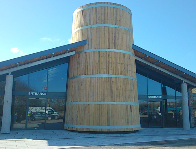 Healeys Cider Visitor and Retail Centre by ALA Architects